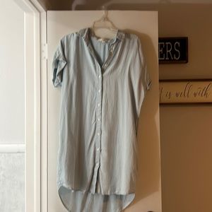 Thread and supply striped dress!